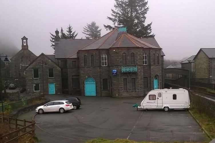 Market Hall building Blaenau Ffestiniog. Photo: Gwynedd Council