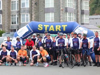 Cyclists raise £35,000 for MND on Barmouth to Yarmouth ride