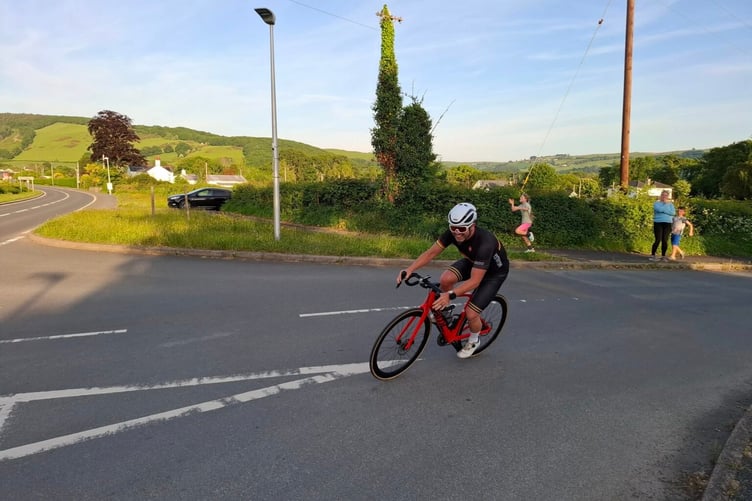 Ade Price set a new PB on the evening