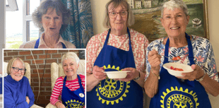 Tywyn Inner Wheel's successful strawberry tea