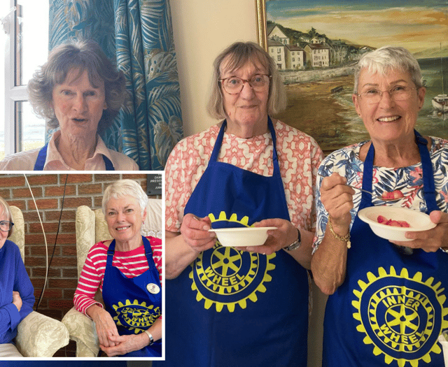 Tywyn Inner Wheel's successful strawberry tea
