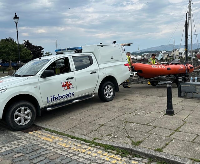 Criccieth RNLI called out twice in one hour