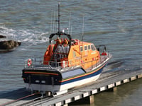 Porthdinllaen RNLI's first female coxswain leads callout