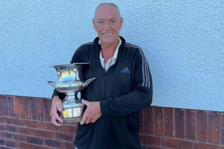 Darren Phillips, winner of the Morris Cup