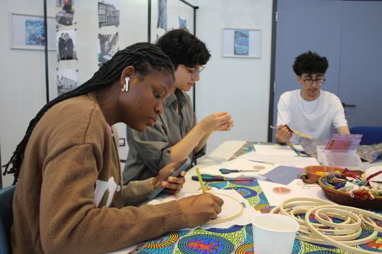 Participants at the Celebrating Our Diverse Community event