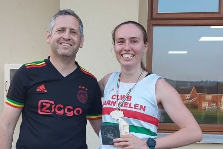 Longwood race winner and 2025 series winner Sophia Barker