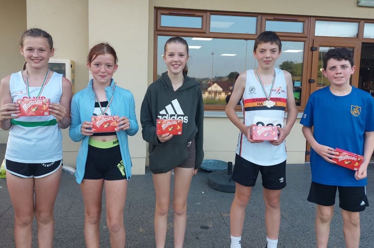 Secondary juniors who completed all races