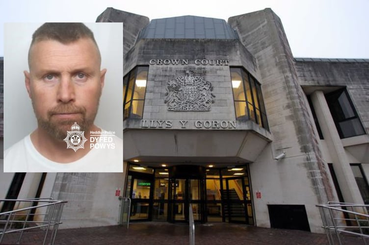 Forty-three-year-old Daniel Gravell,  of Johnstown, Carmarthen was found guilty of raping a woman in 2002 and admitted to voyeurism following a two-week trial at Swansea Crown Court that concluded in May this year.