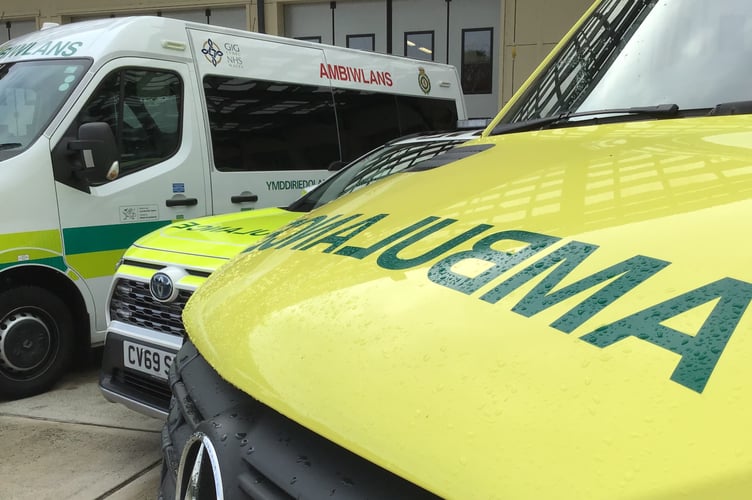 Modern ambulances will be responding to emergency 999 calls across Wales