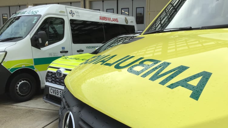 Modern ambulances will be responding to emergency 999 calls across Wales