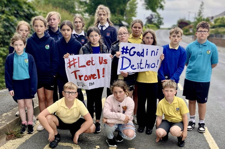 Families have also claimed the changes have been applied retrospectively, removing children who are already attending secondary school from their regular bus service