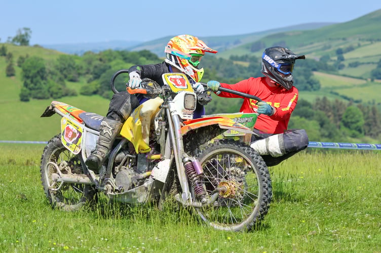 Rhodri Gardner, of Lampeter, 5th overall