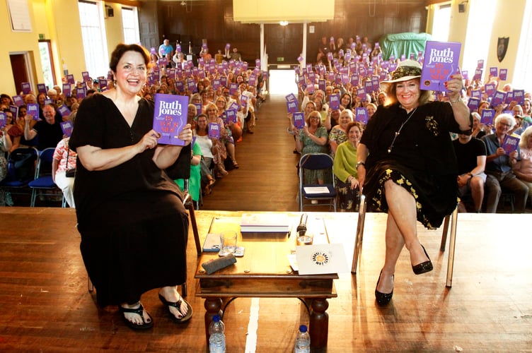 Ruth Jones and Gillian Elisa. Photo: Phil Davies