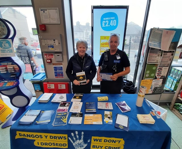 Gwynedd PCSOs tackle county lines