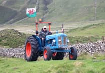 Dolgellau tractor run's charitable success