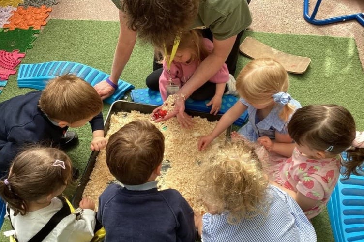St Padarn's playgroup has been given the thumbs up by inspectors