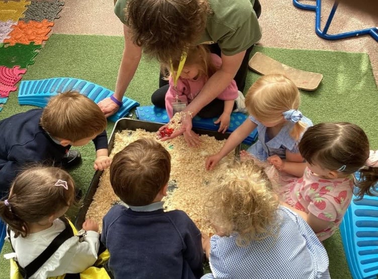 St Padarn's playgroup has been given the thumbs up by inspectors