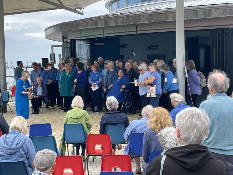 Community choirs from across Wales will unite in song at Aberystwyth Bandstand on 19 July at 11.30am and 2pm to raise money for WATERAID