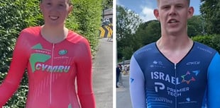 Lowri and Finlay take on Lloyds National Road Championships time-trial