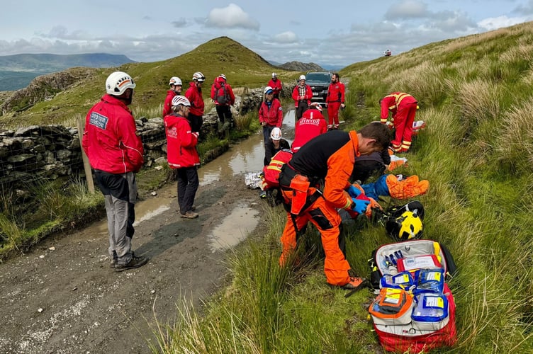 Aberdyfi Search and Rescue Team pic from one of the callouts