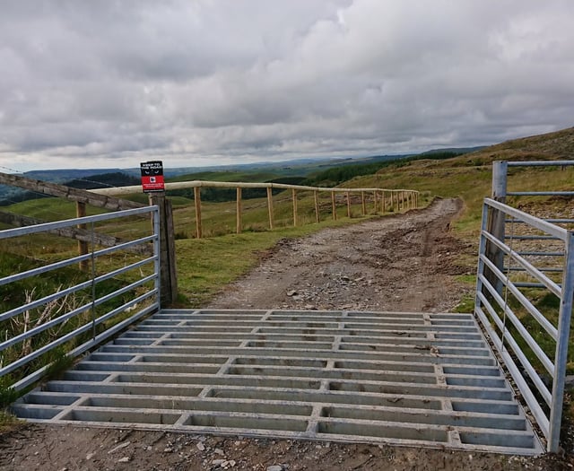 One of Wales' most iconic lanes in the Cambrian Mountains restored