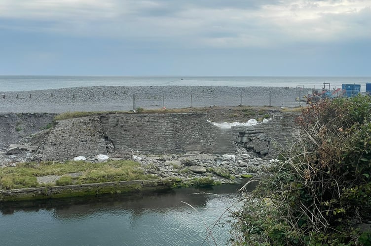 This is the current state of the 2020 sinkhole - photo taken in June 2025