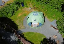 Aberdyfi holiday site opens dome accommodation