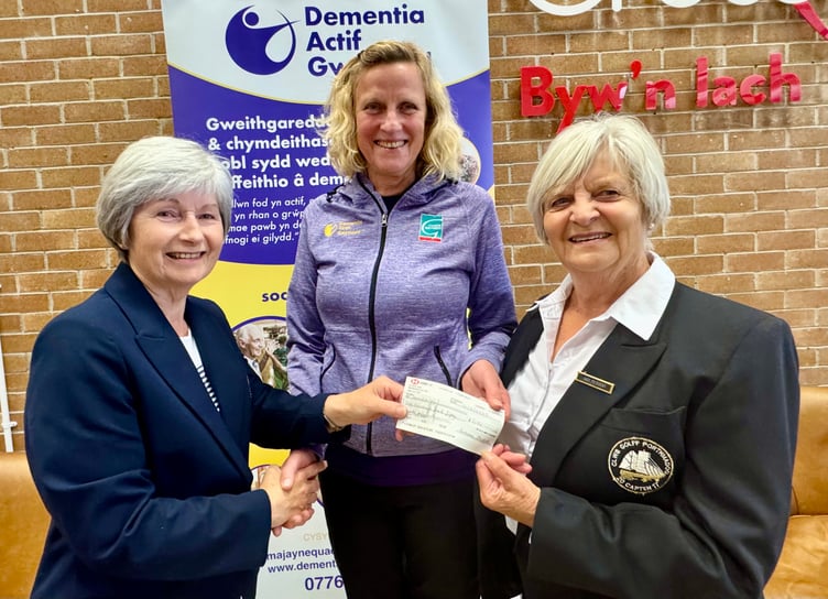 Eirian Hughes, Emma Quaeck and Mary Williams