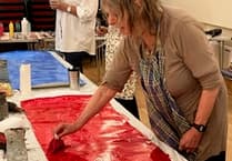 Aberdyfi art workshop well attended