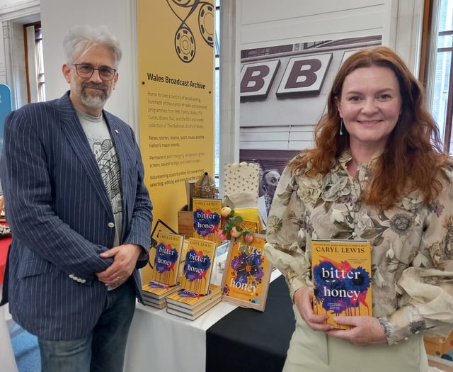 Aberystwyth author Caryl Lewis launches new novel