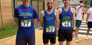 Aber runners take on new Dyffryn Aeron 10k route