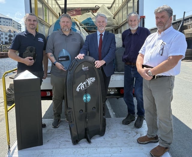 Marine environment boosted by pioneering fishing gear recycling scheme