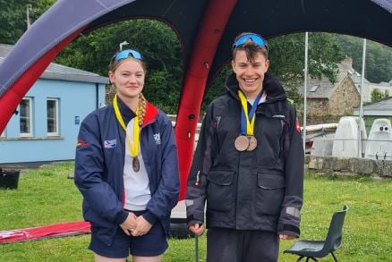 Bronwen Thomas and Steffan Williams