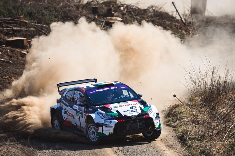 William Creighton and Liam Regan (Toyota GR Yaris Rally2)