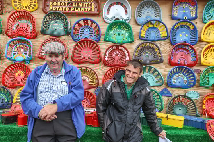Talgarreg vintage club supported the Lampeter show vintage section well