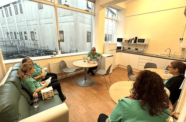 Charitable donations fund staff room upgrade for Glangwili pharmacy