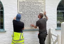 Signs at iconic Penparcau tollhouse restored