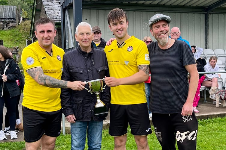 Porthmadog won the Cwpan Coffa Neil Phillips Memorial Cup