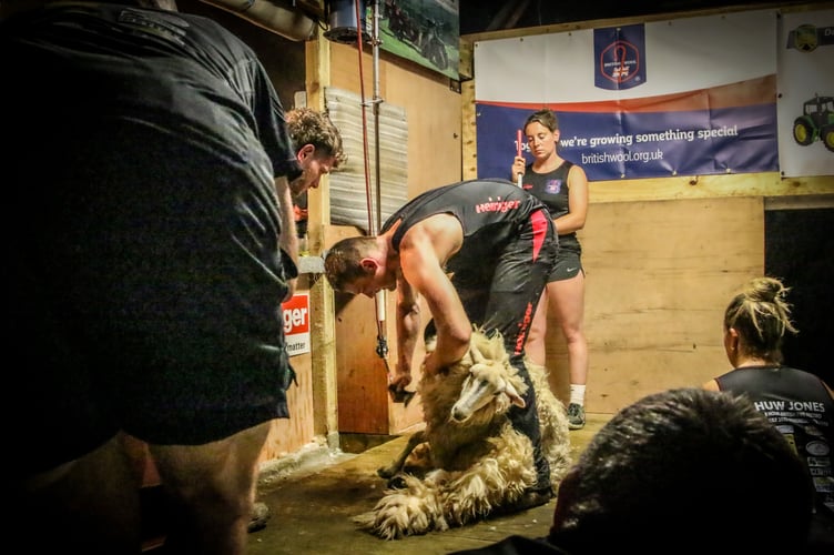 Huw Jones Shearing 