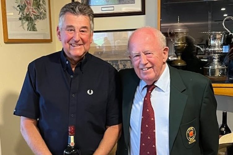 Les Jones (left) and Mike Roberts