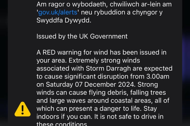 Emergency alerts
