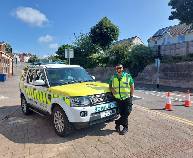 St John Ambulance Cymru mark International Paramedics Day