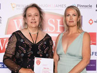 ‘Inspirational’ charity nurse Helen receives award