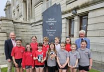 Aberystwyth pupils publish novels with local author's guidance