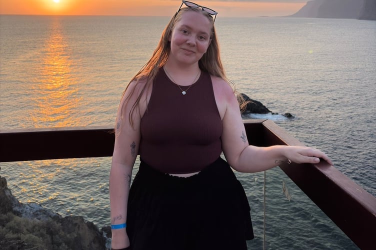 Aberystwyth University student Holly Abbott