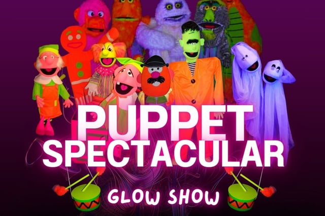 Puppet Spectacular Glow Show in Barmouth