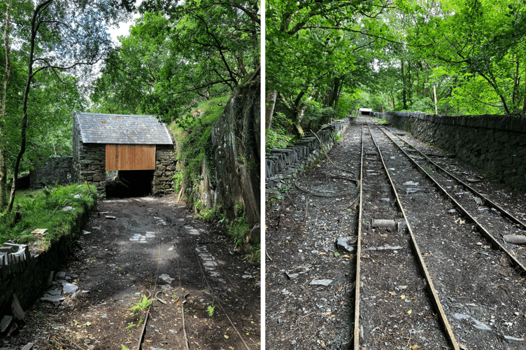 Work to restore a piece of heritage at Parc Padarn, Llanberis is complete. Photo: Gwynedd Council