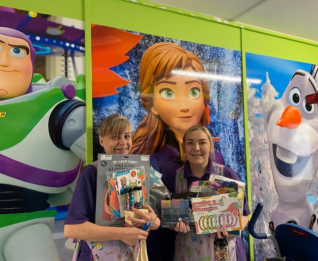 Charity funds play resources for Glangwili ward