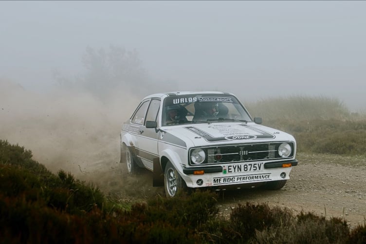 Osian will be driving a Wales Motorsport Ford Escort RS1800 Mk2