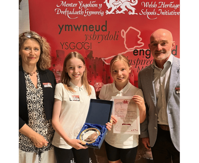 Ceredigion schools shine in European heritage competition